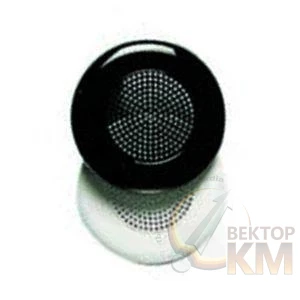 Решетка для громкоговорителя 2 кругл. бел. ABB 2CLA939940A1001