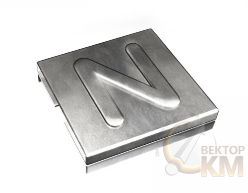ABB  | Маркировка для каб. стяжки нерж. сталь "N" (уп.100шт)  7TCG009470R0091