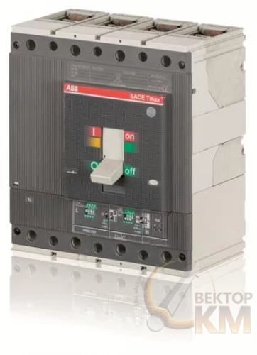 ABB  | Выключатель автоматический 4п T5S 400 Ekip E-LSIG/COM In=400А 4p F F  1SDA081059R4