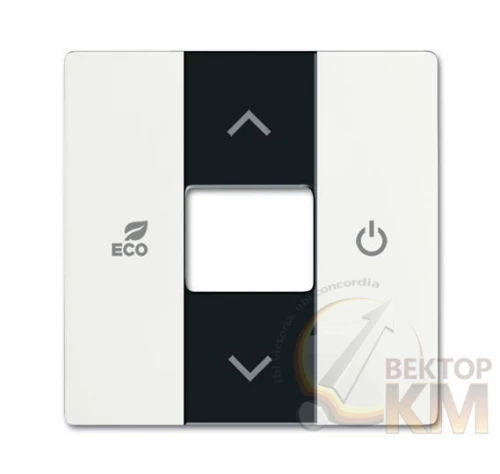 ABB  | Накладка терморегулятора free@home; future бел. бархат  2CKA006220A0614