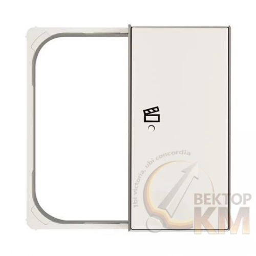 ABB  | Клавиша двойная правая SRS-2-R-85BL free@home SKY сцена бел.  2CLA852647A1101