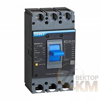 Выключатель автоматический 3п 630А 50кА NXM-630S (R) CHINT 131375