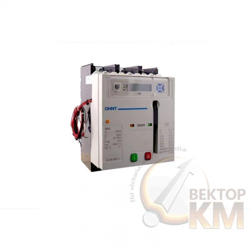263131 CHINT | Выключатель автоматический 3п 1000А 50кА NM8N-1600S EM с электрон. расцеп. LCD (R)  