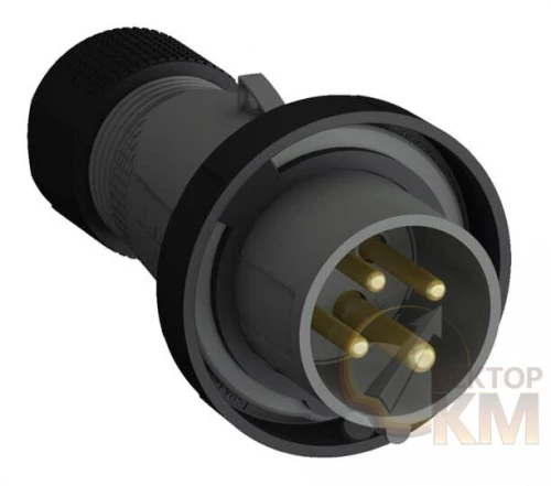 ABB  | Вилка кабельная Easy&Safe 332EP7W 32А 3P+E IP67 7ч  2CMA101104R1000