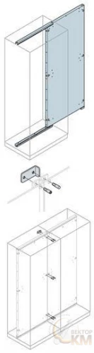 ABB  | Плата монтажная + направляющие + соединитель 1800х800 (уп.2шт)  EA1916