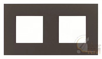 Рамка 2-постовая (2+2)-мод. базовая Zenit антрацит ABB 2CLA227210N1801