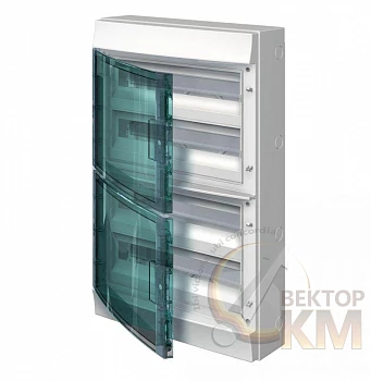 Бокс настенный Mistral65 72М прозр. дверь GWT 750град. ABB 1SL1219A00