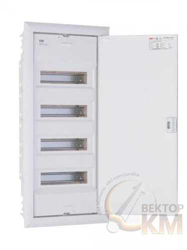 ABB  | Шкаф внутреннего монтажа на 48М с самозажимными N/PE UK640P3RU  2CPX077853R9999
