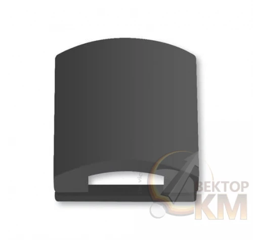 ABB  | Плата центральная (промежуточное кольцо) с откидной крышкой для 50х50мм телекоммун. вставок/механизмов AMP Brand-Rex Rutenbeck BTR Telegartner Future/Axcent/Carat/Династия антрацит  2CKA001710A3618