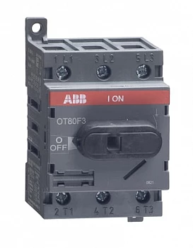 Рубильник 3п OT80F3 80А (75А AC23) ABB 1SCA105798R1001