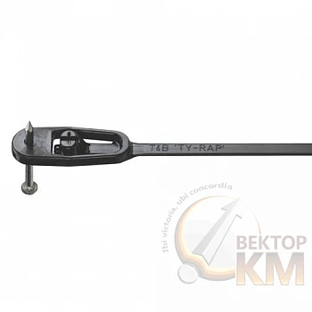 Хомут кабельный TY545MX 4.6х200 P6.6 черн. встраив. (уп.50шт) ABB 7TAG009520R0073