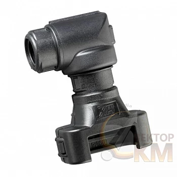 Разъем Apex 2.8 CI нейлон 6 d8мм CI08-90-FCI03 черн. (уп.500шт) ABB 7TCA298010R0176