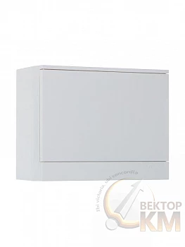 Бокс настенный Basic E 8М бел. непрозр. дверь (с клемм) ABB 1SZR004002A2103
