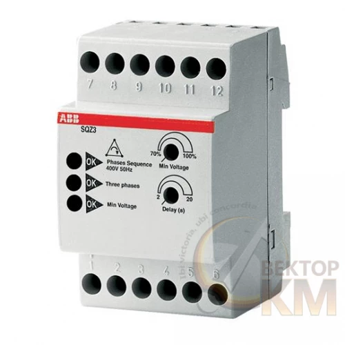 2CSM111310R1331 ABB | Реле перекоса фаз и падения напряжения SQZ3  