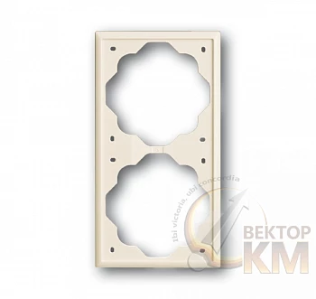 Рамка 2-м Impuls сл. кость ABB 2CKA001754A4313
