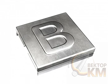 Маркировка для каб. стяжки нерж. сталь "B" (уп.100шт) ABB 7TCG009470R0075