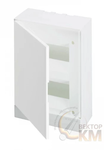 ABB  | Бокс настенный Basic E 16М бел. непрозр. дверь (с клемм)  1SZR004002A2105