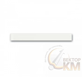 Планка нижняя priOn 6349-811-101-500 бел. глянцевое стекло ABB 2CKA006310A0180