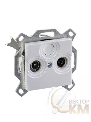 ABB  | Розетка проходная TV-R Levit 7дБ жемчуж.  2CHH083607A6068