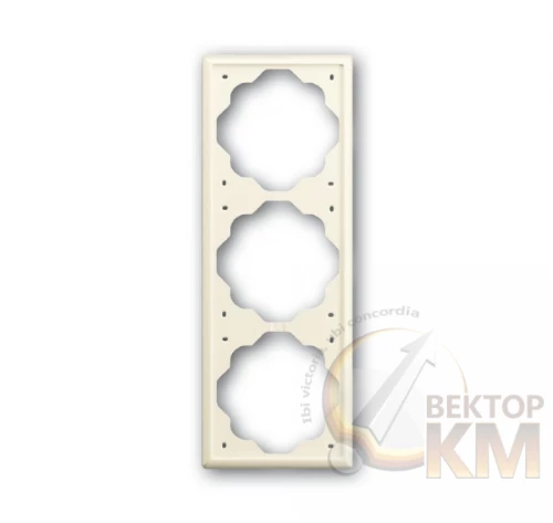 ABB  | Рамка 3-м Impuls сл. кость  2CKA001754A4314