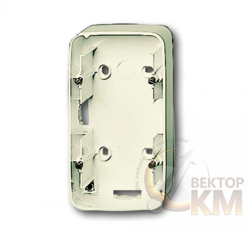 ABB  | Коробка для открытого монтажа 2 поста Busch-Duro 2000 SI сл. кость  2CKA001799A0979