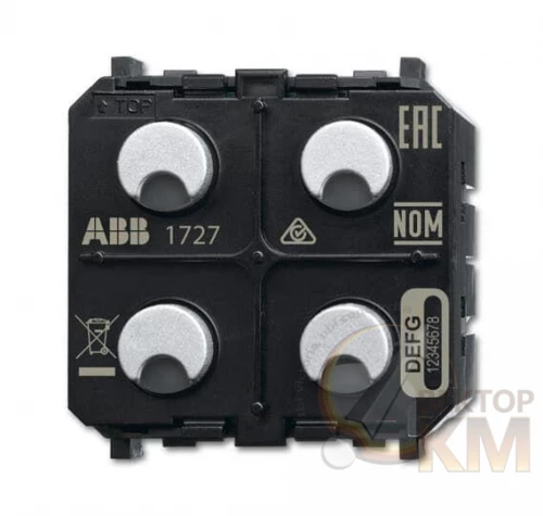 ABB  | Датчик/активатор жалюзи SBA-F-2.1.PB.1-WL 2/1-кан. free@home беспроводной Zenit  2CKA006200A0114