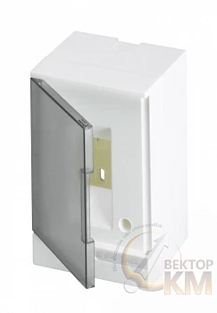 Бокс настенный Basic E 2М сер. прозр. дверь (без клемм) ABB 1SZR004002A2200