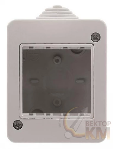 ABB  | Коробка для открытой установки на 2мод. Zenit/Stylo IP40  2CLA329110N1101