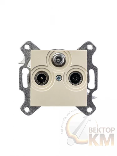 ABB  | Розетка TV-R-SAT Levit единственная сл. кость  2CHH083303A6017
