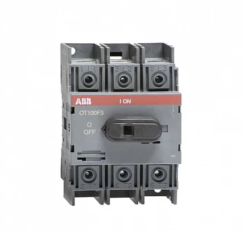 Рубильник 3п OT100F3 100А (80А AC23) ABB 1SCA105004R1001