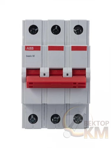ABB  | Выключатель нагрузки мод. 3п 25А Basic M BMD51325  2CDD643051R0025