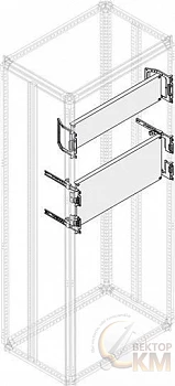 Плата монтажная H=250мм W=600мм ABB 1STQ007535A0000