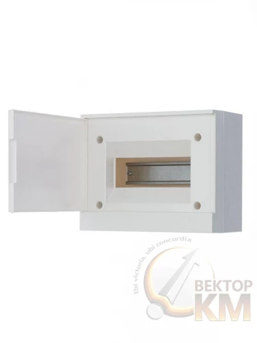 ABB  | Бокс настенный Basic E 8М бел. непрозр. дверь (с клемм)  1SZR004002A2103