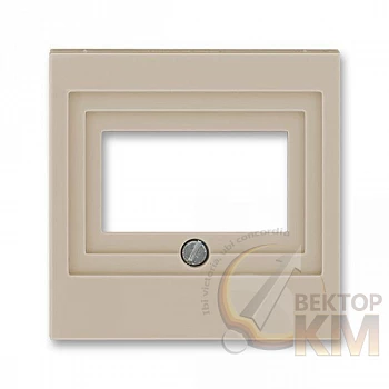 Накладка Levit для розеток USB/HDMI/VGA кофе макиато ABB 2CHH290040A4018