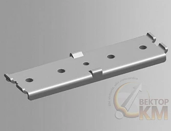 Элемент зажимной для шинного держателя ABB ZX646