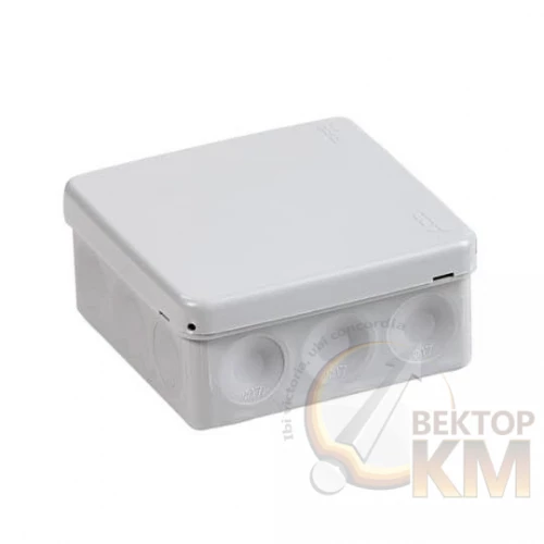 ABB  | Коробка разветвительная квадратная 86х86мм IP55 сер.  2TKA140014G1