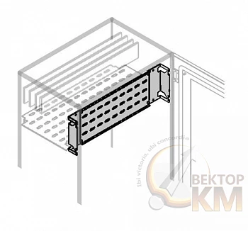 Перегородка фронтальная сист. шин H200мм W600мм ABB 1STQ008509A0000