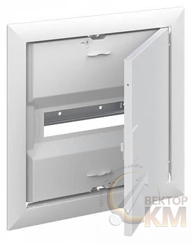 Набор для шкафа UK61.. (дверь пластрон рама с DIN-рейками клеммы N/PE) ABB 2CPX031131R9999