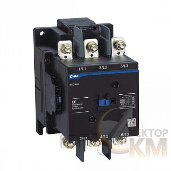 Контактор NXC-400 400А AC/DC 220В-240V/АС3 2НО+2НЗ 50Гц (R) CHINT 836548