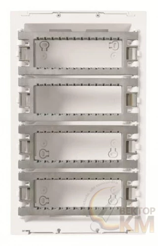 ABB  | Бокс поста централизации открыт. монтажа на 24мод. (4 ряда)  2CLA129400T1001
