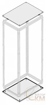 Панель глухая верх/низ IP40 W=400мм D=500мм ABB 1STQ007114A0000