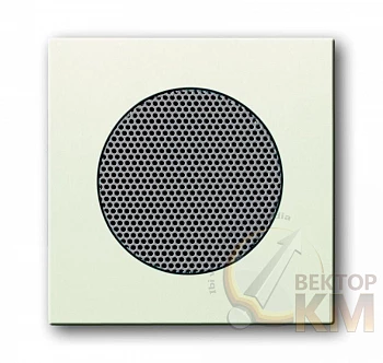 Плата центральная (накладка) для громкоговорителя 8223 U Basic 55 chalet-white ABB 2CKA008200A0164