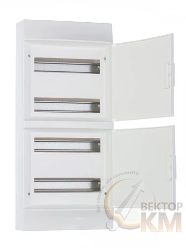 ABB  | Бокс СП Mistral41 54М непрозр. дверь (c клемм)  1SLM004101A1109