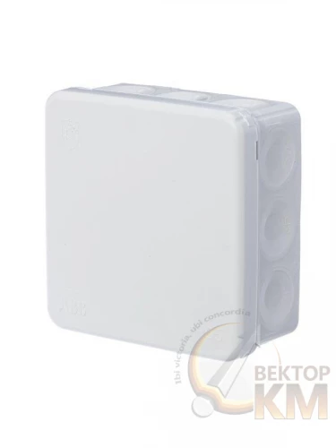 ABB  | Коробка разветвительная 86х86 IP65 бел.  2TKA140012G1