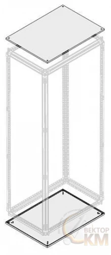 ABB  | Панель глухая верх/низ IP40 W=600мм D=700мм  1STQ007120A0000