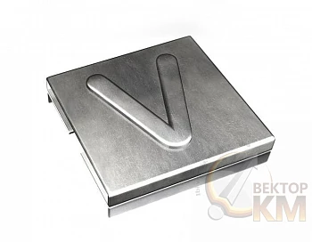 Маркировка для каб. стяжки нерж. сталь "V" (уп.100шт) ABB 7TCG009470R0102