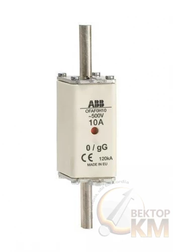 ABB  | Предохранитель OFAF0H50 50А тип gG размер 0 до 500В  1SCA022627R2610