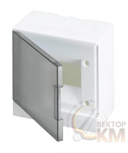 ABB  | Бокс настенный Basic E 6М сер. прозр. дверь (с клемм)  1SZR004002A2202