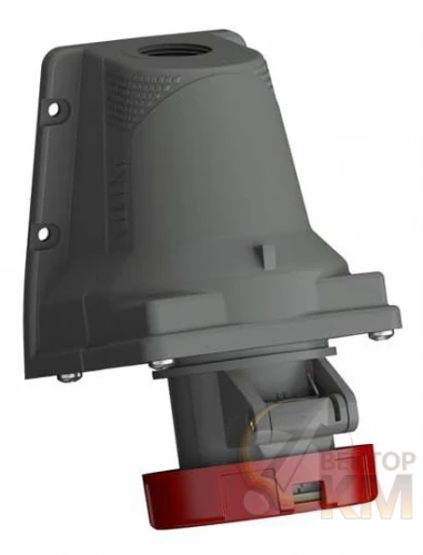 ABB  | Розетка для монтажа на поверхность 232ERS9W Easy&Safe 232ERS9W 32А 2P+E IP67 9ч  2CMA101237R1000