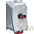 Розетка 3125MM6 125А 3P+E 6ч с выкл. и мех. блокировкой металл. IP44 ABB 2CMA168048R1000